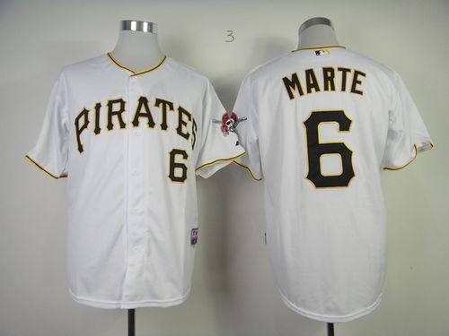 Starling Marte Pittsburgh Pirates white jersey