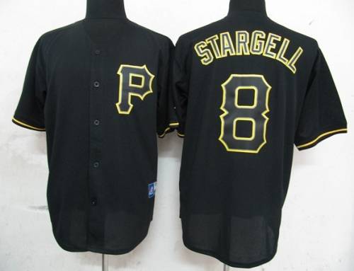 Pittsburgh Pirates black Fashion jersey