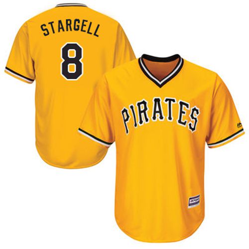 Pittsburgh Pirates gold jersey
