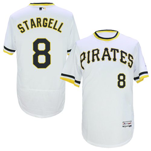 Pittsburgh Pirates white Authentic jersey