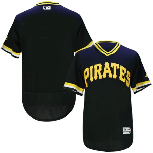 Custom Pittsburgh Pirates black Authentic jersey