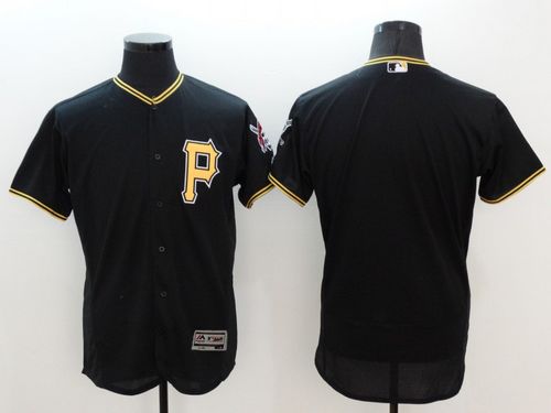 Custom Pittsburgh Pirates black Authentic jersey