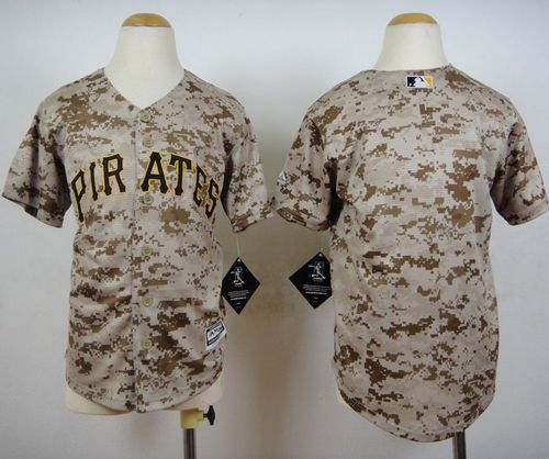 Custom Pittsburgh Pirates camo Camo jersey