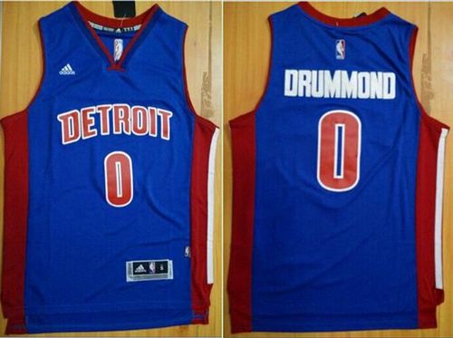 Andre Drummond Detroit Pistons blue jersey