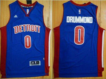 Andre Drummond Detroit Pistons blue jersey