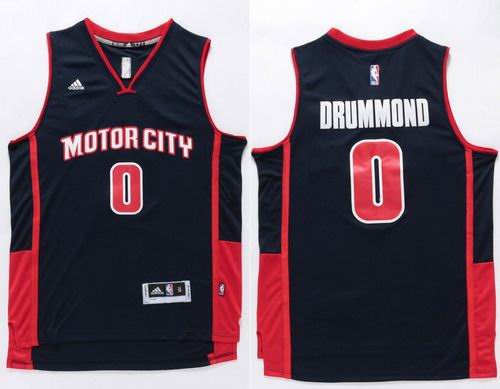 Andre Drummond Detroit Pistons navy jersey