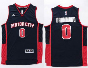 Andre Drummond Detroit Pistons navy jersey