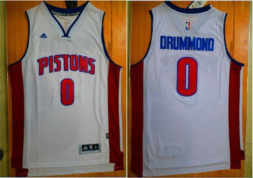 Andre Drummond Detroit Pistons white jersey