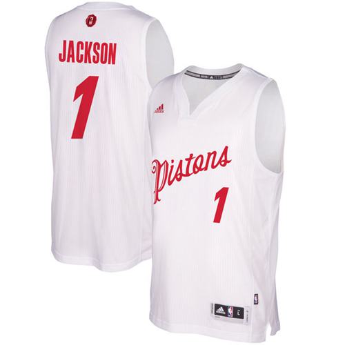 Reggie Jackson Detroit Pistons white jersey