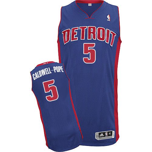 Kentavious Caldwell-Pope Detroit Pistons blue jersey