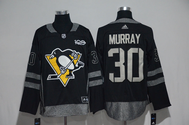 Matt Murray Pittsburgh Penguins black jersey