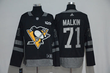 Evgeni Malkin Pittsburgh Penguins black jersey