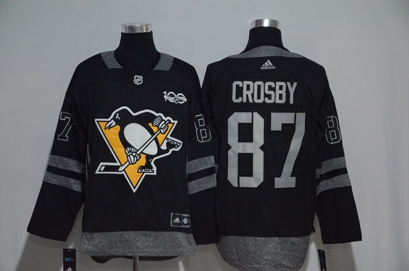 Sidney Crosby Pittsburgh Penguins black jersey