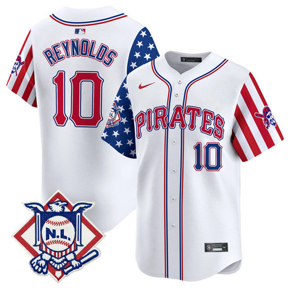 Bryan Reynolds Pittsburgh Pirates white jersey