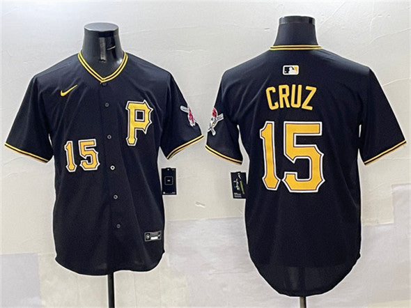 Oneil Cruz Pittsburgh Pirates black jersey