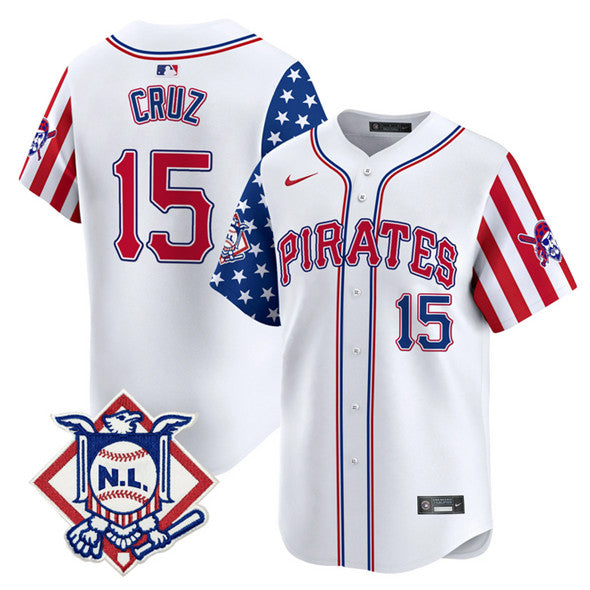 Oneil Cruz Pittsburgh Pirates white jersey