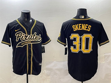 Paul Skenes Pittsburgh Pirates black jersey