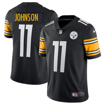 Brandon Johnson Pittsburgh Steelers black jersey