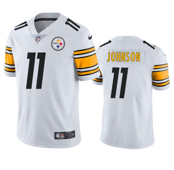 Brandon Johnson Pittsburgh Steelers white jersey