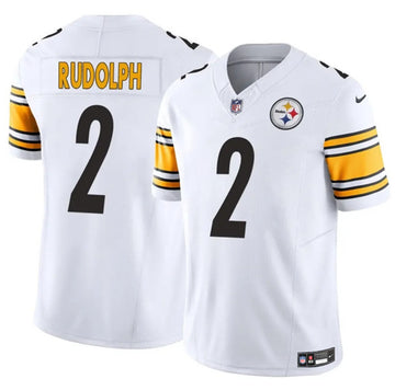 Mason Rudolph Pittsburgh Steelers white FUSE jersey