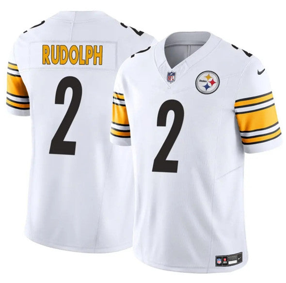 Mason Rudolph Pittsburgh Steelers white FUSE jersey