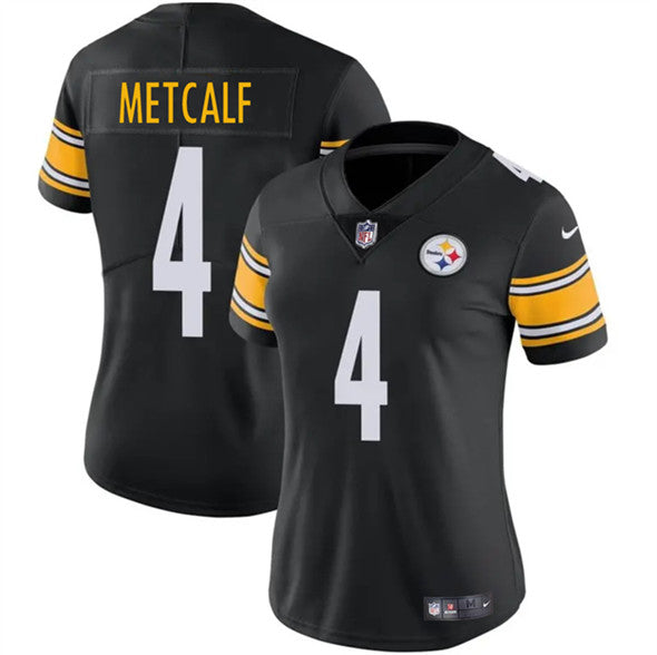 DK Metcalf Pittsburgh Steelers black jersey