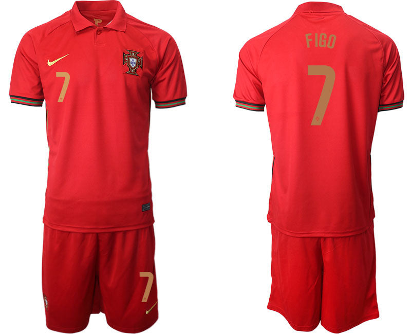 Figo Portugal National Team Home jersey