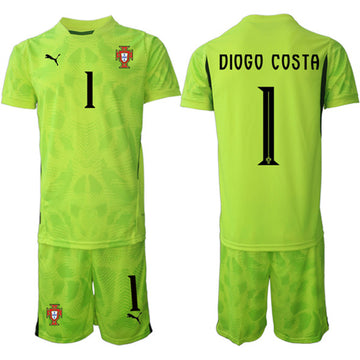 Diogo Costa Portugal National Team green jersey
