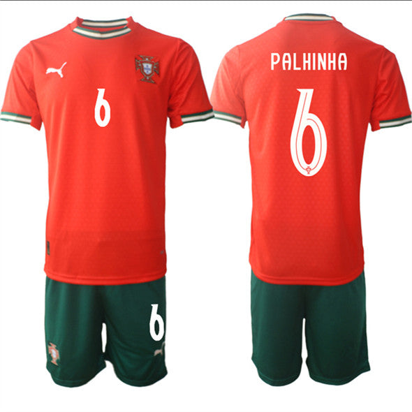 Joao Palhinha Portugal National Team red Home jersey