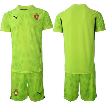 Custom Portugal National Team green jersey
