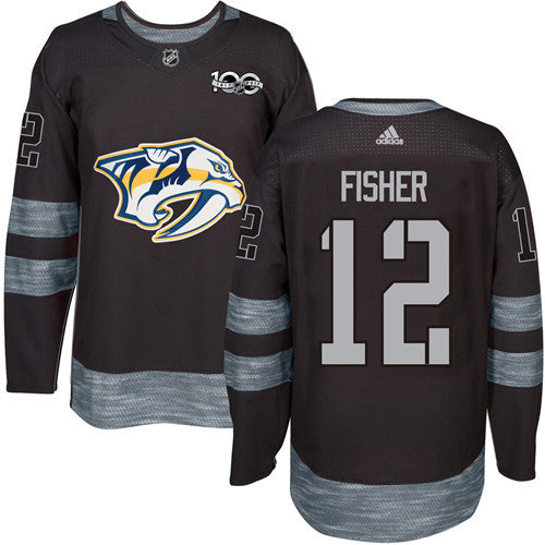 Mike Fisher Nashville Predators black jersey