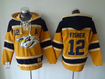 Mike Fisher Nashville Predators yellow jersey