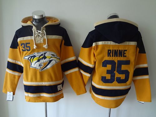 Pekka Rinne Nashville Predators yellow jersey