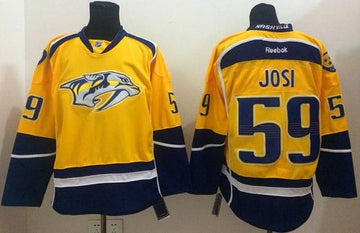 Roman Josi Nashville Predators yellow Home jersey