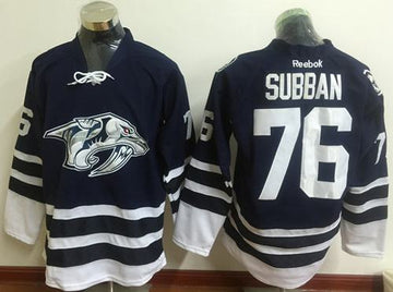 PK Subban Nashville Predators blue jersey