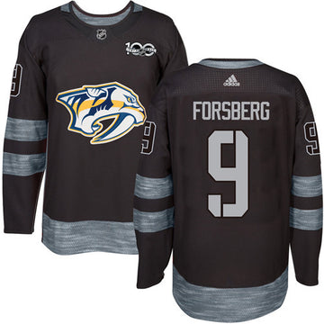 Filip Forsberg Nashville Predators black jersey