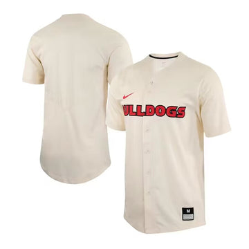 Georgia Bulldogs cream jersey