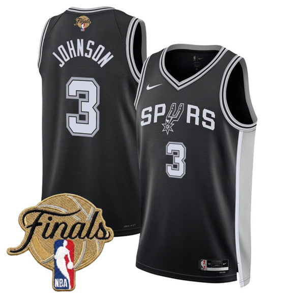 Keldon Johnson San Antonio Spurs black jersey