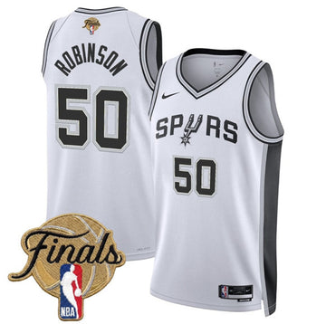 David Robinson San Antonio Spurs white jersey
