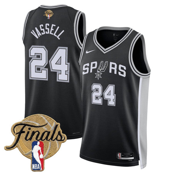 Devin Vassell San Antonio Spurs black jersey