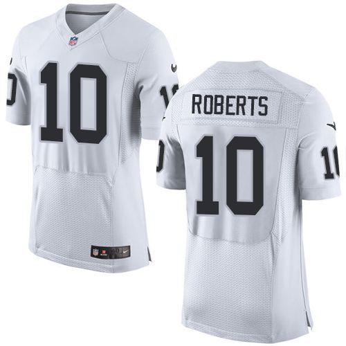 Seth Roberts Las Vegas Raiders white Elite jersey