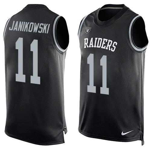 Sebastian Janikowski Las Vegas Raiders black jersey