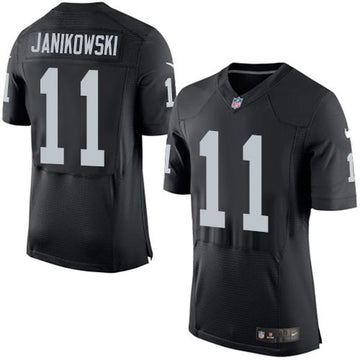 Sebastian Janikowski Las Vegas Raiders black Elite jersey