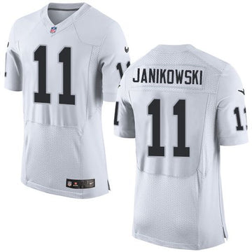 Sebastian Janikowski Las Vegas Raiders white Elite jersey