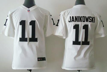 Sebastian Janikowski Las Vegas Raiders white Elite jersey