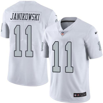 Sebastian Janikowski Las Vegas Raiders white jersey