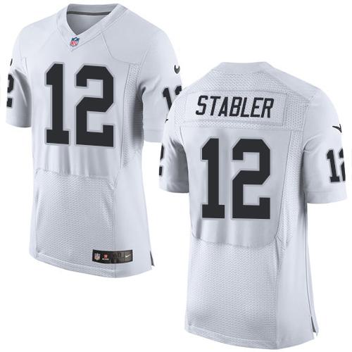 Kenny Stabler Las Vegas Raiders white Elite jersey