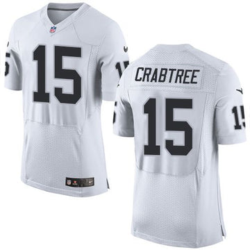 Michael Crabtree Las Vegas Raiders white Elite jersey