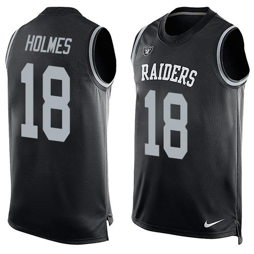 Andre Holmes Las Vegas Raiders black jersey