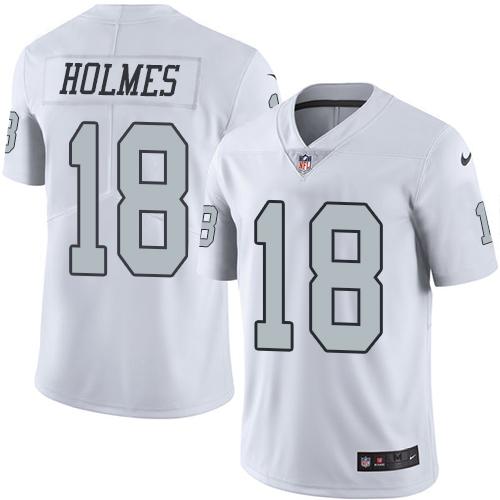 Andre Holmes Las Vegas Raiders white jersey